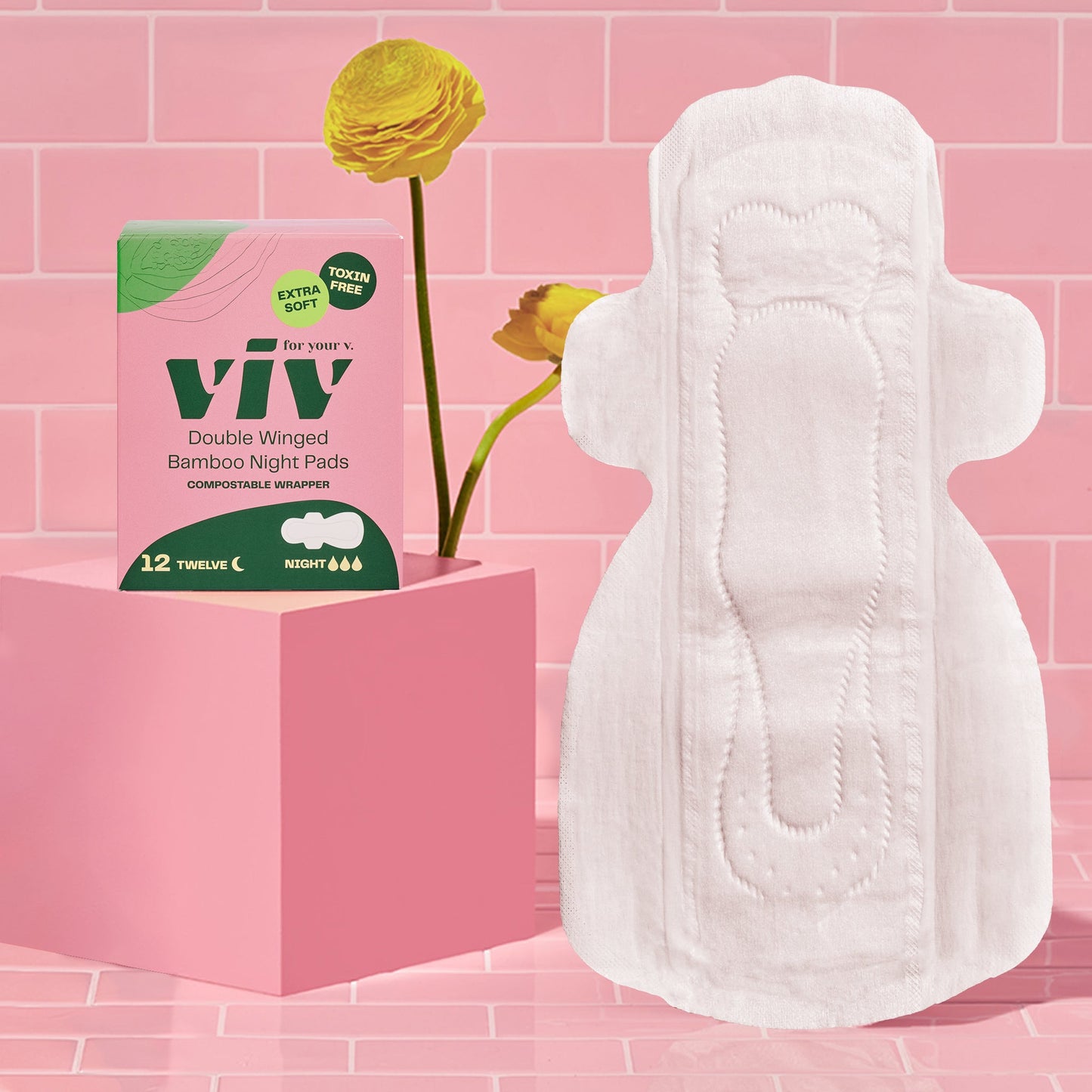 Winged Bamboo Pads by viv for your v
