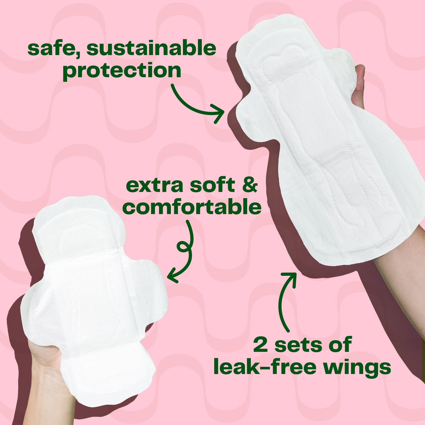 Winged Bamboo Pads by viv for your v