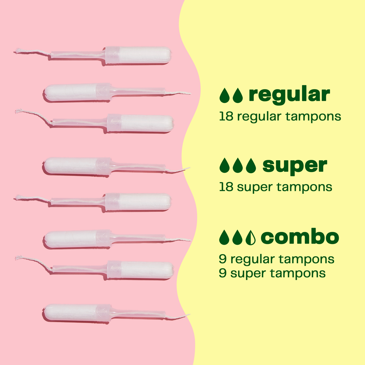 Organic Cotton Tampons by viv for your v