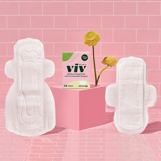 Winged Bamboo Pads by viv for your v