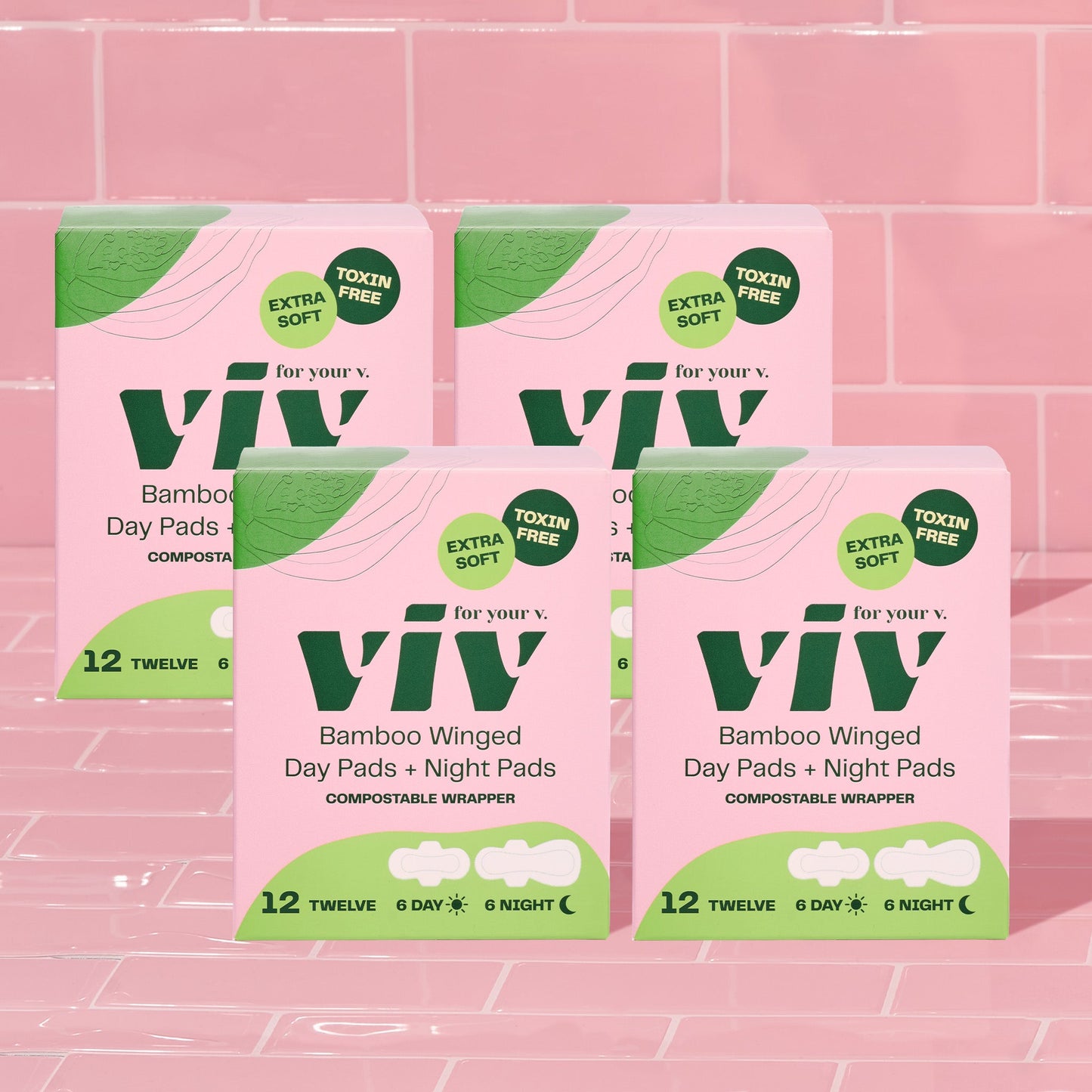 Winged Bamboo Pads Bundle by viv for your v