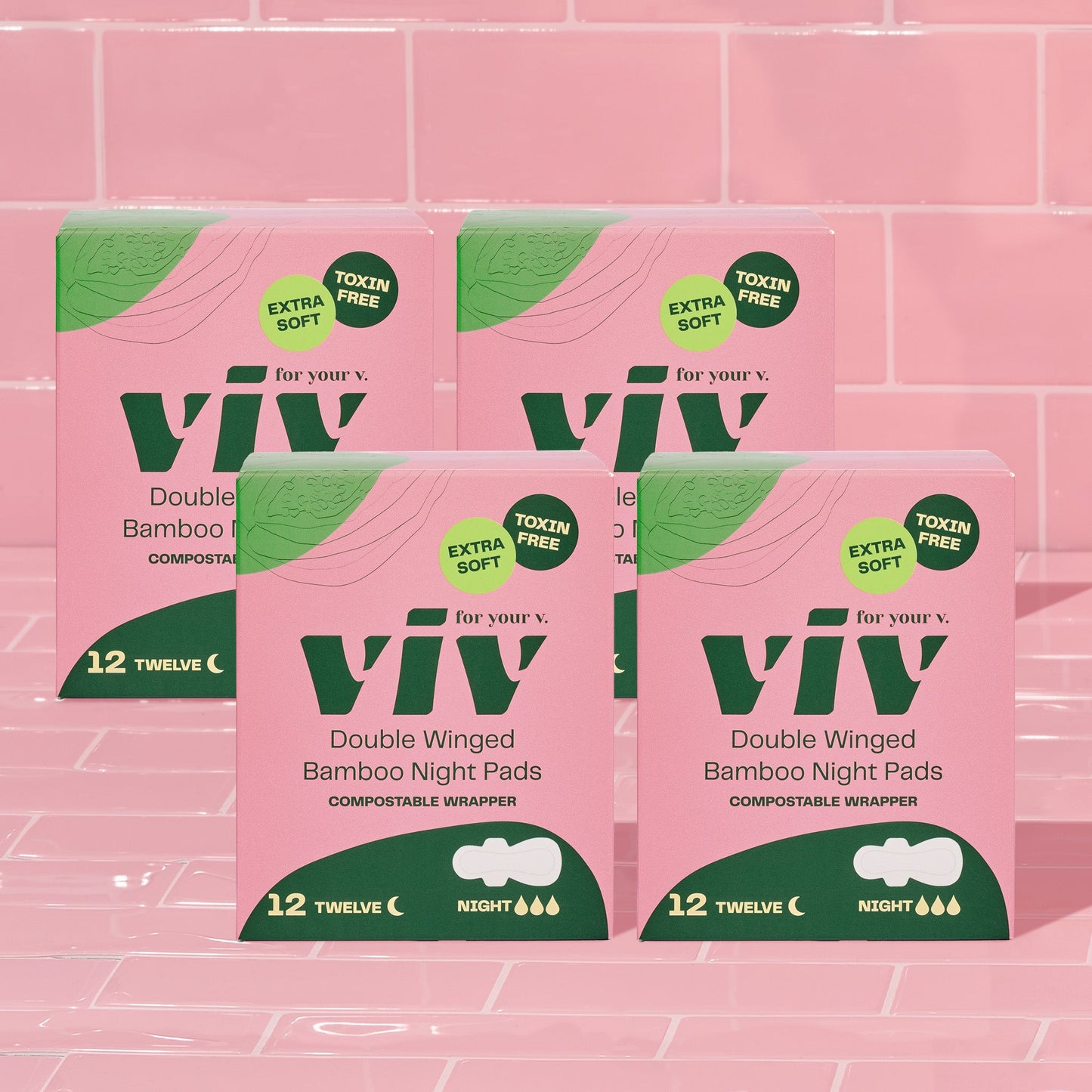 Winged Bamboo Pads Bundle by viv for your v